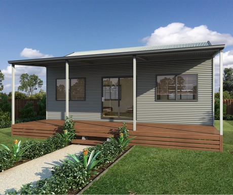DIY Kit Homes Weekender 50 Raised CB Roof