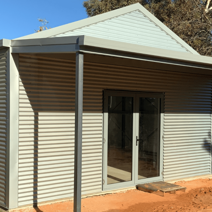 The Steel Cubby House