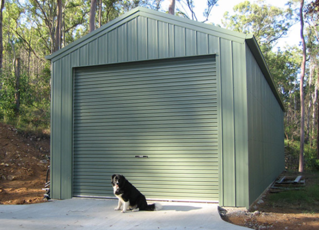 Single garage The Shed Company
