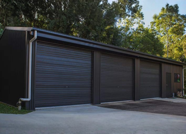 triple garage The Shed Company