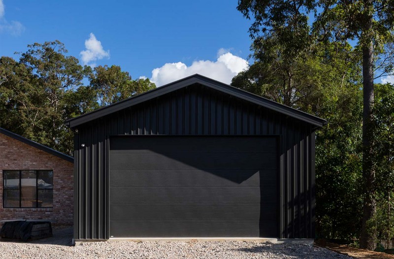 the shed company single garage black
