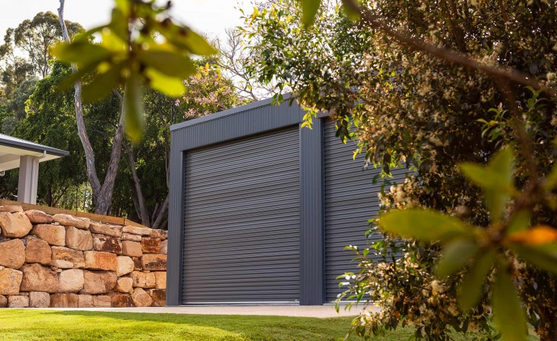 the shed company skillion garage v2