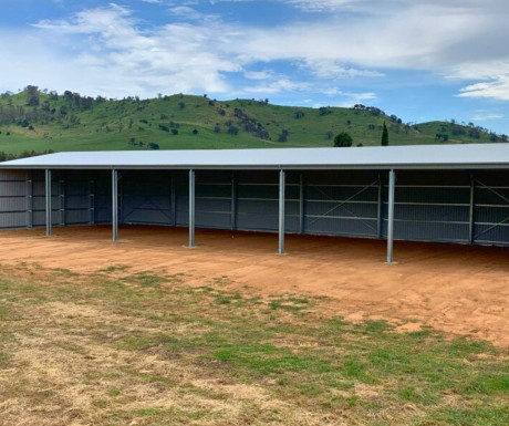 large farm shed