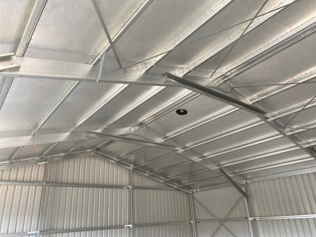 Inside roof