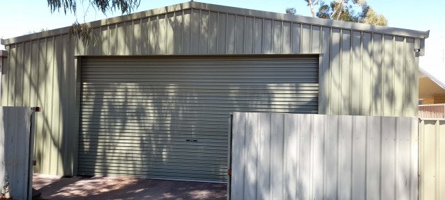 Roller Door Carport 1