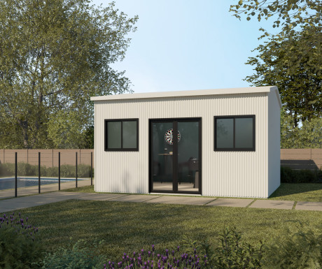 Shed Exterior Game Room Gable Coro Profile v2