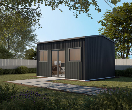 Shed Exterior Home Office Gable Coro Profile