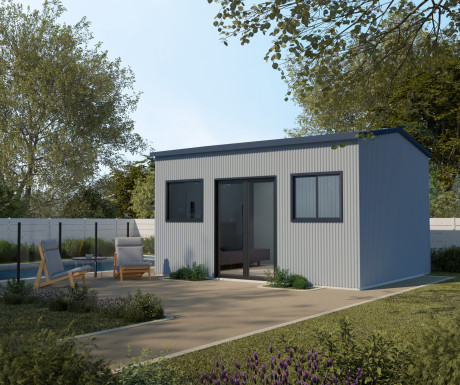 Shed Exterior Kids hideaway Gable Coro Profile