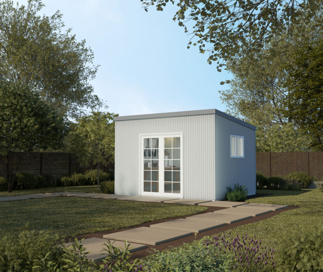 Shed Exterior Shed Shed Skillion Coro Profile