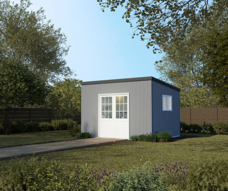 Shed Exterior Storage Solution Skillion Coro Profile