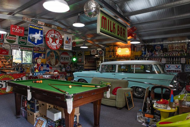 Rural Collectors Man Cave Retreat