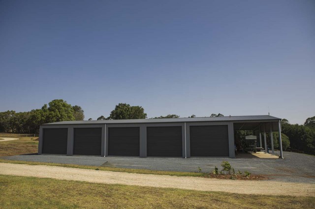 rural shed front