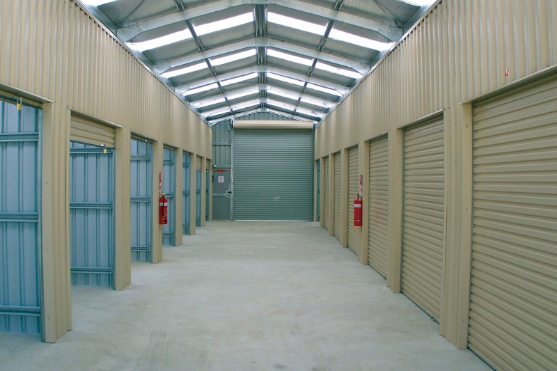 Barn shed Commercial Storage facility with skylights