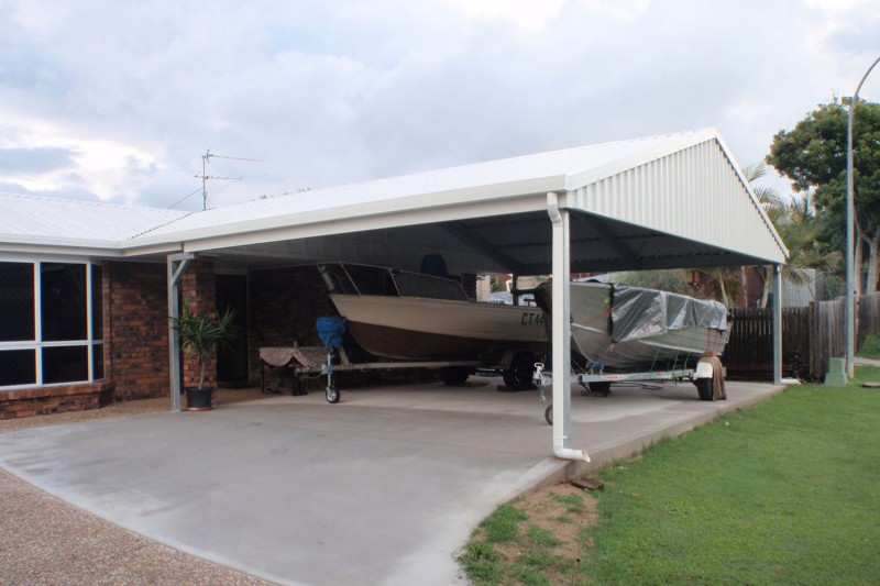 Boat Cover Double Bay Gable Roof