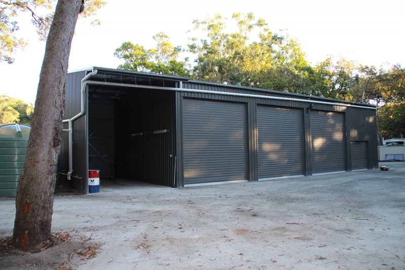 Commercial workshop shed