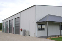 Factory with office space integrated